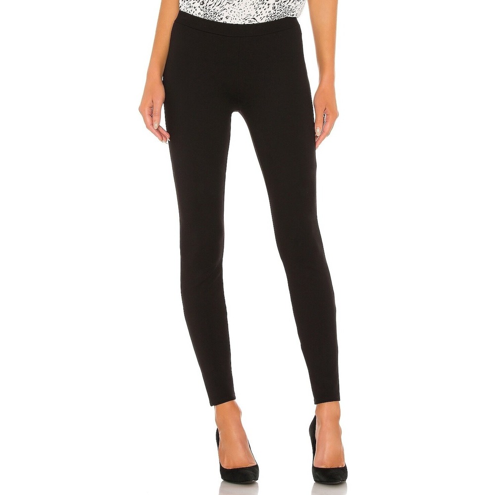 Joie Keena Ponte Leggings High‎ Rise Skinny Pants XS Black Caviar Excellent